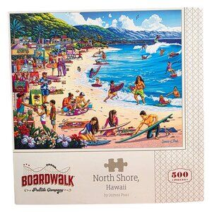 North Shore Hawaii 500 Piece Jigsaw Puzzle 16" x 20" Iconic Places By Boardwalk